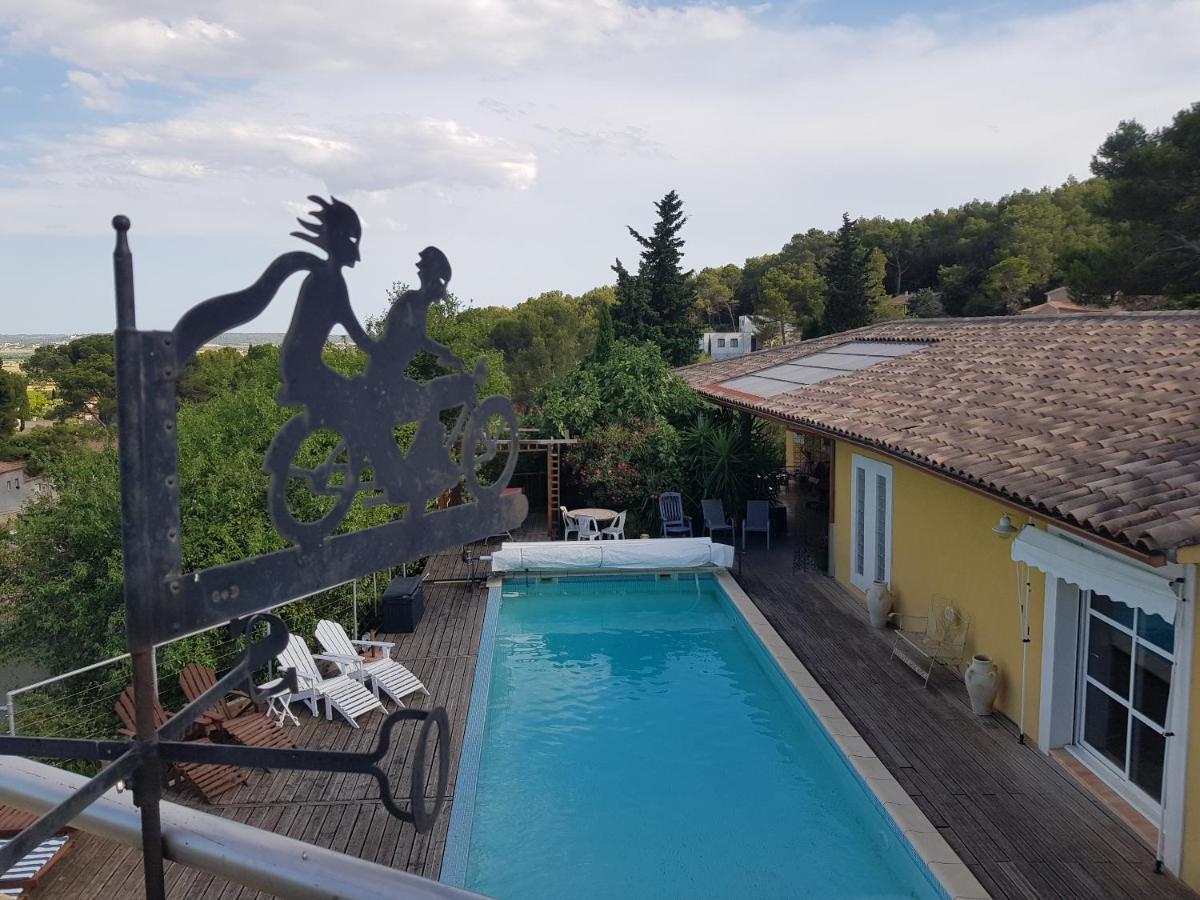 La Croisee Des Chemins Bed & Breakfast Calvisson Exterior foto